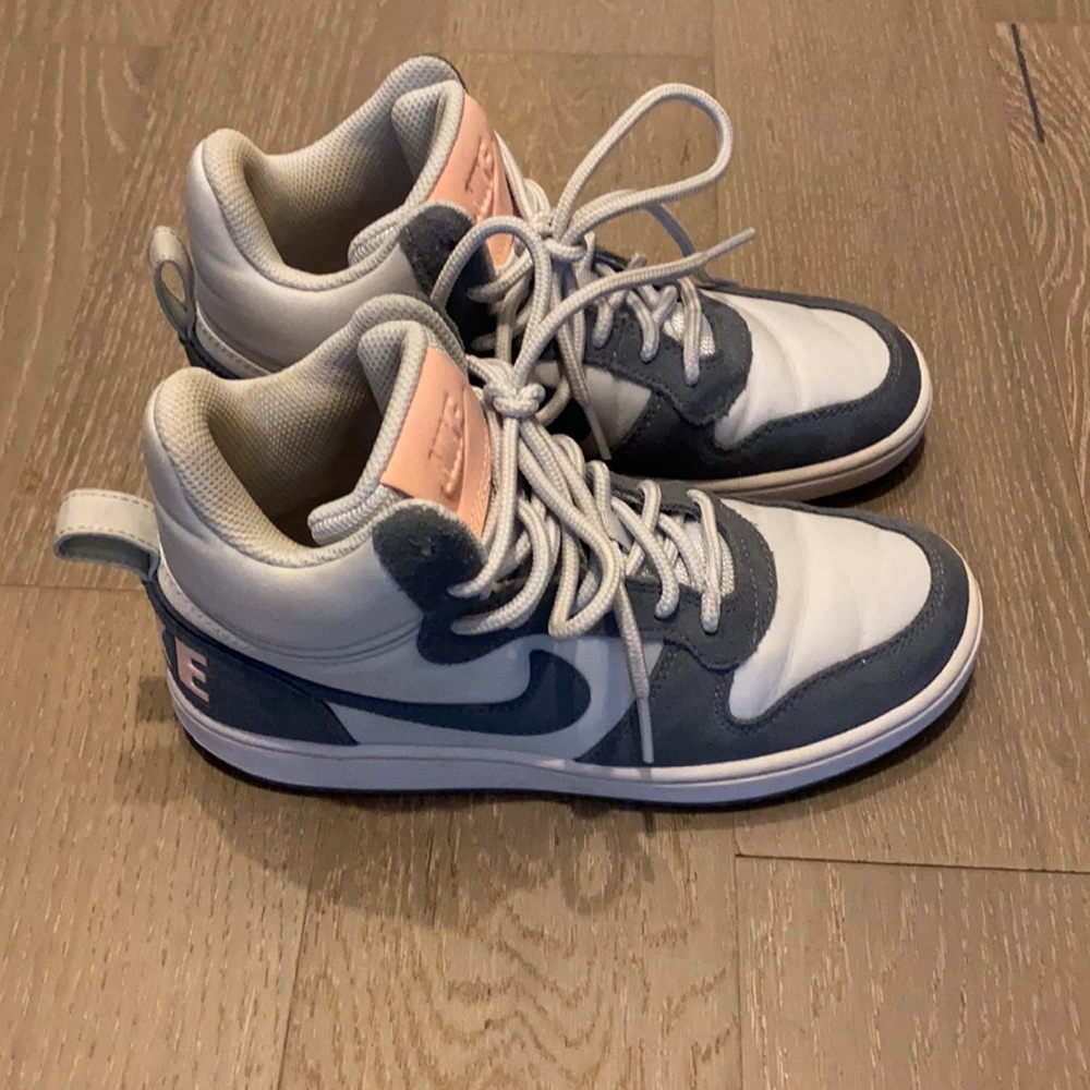 Baby Blue Nike High Top Womens Sneaker